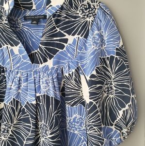 Banana Rebublic blue floral dress